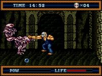 Splatterhouse 3 sur Sega Megadrive